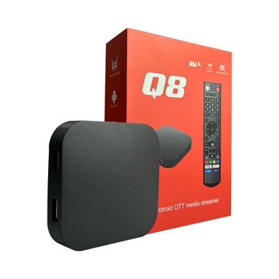 Q8 - 4K ULTRA HD - AMLOGIC - TV BOX