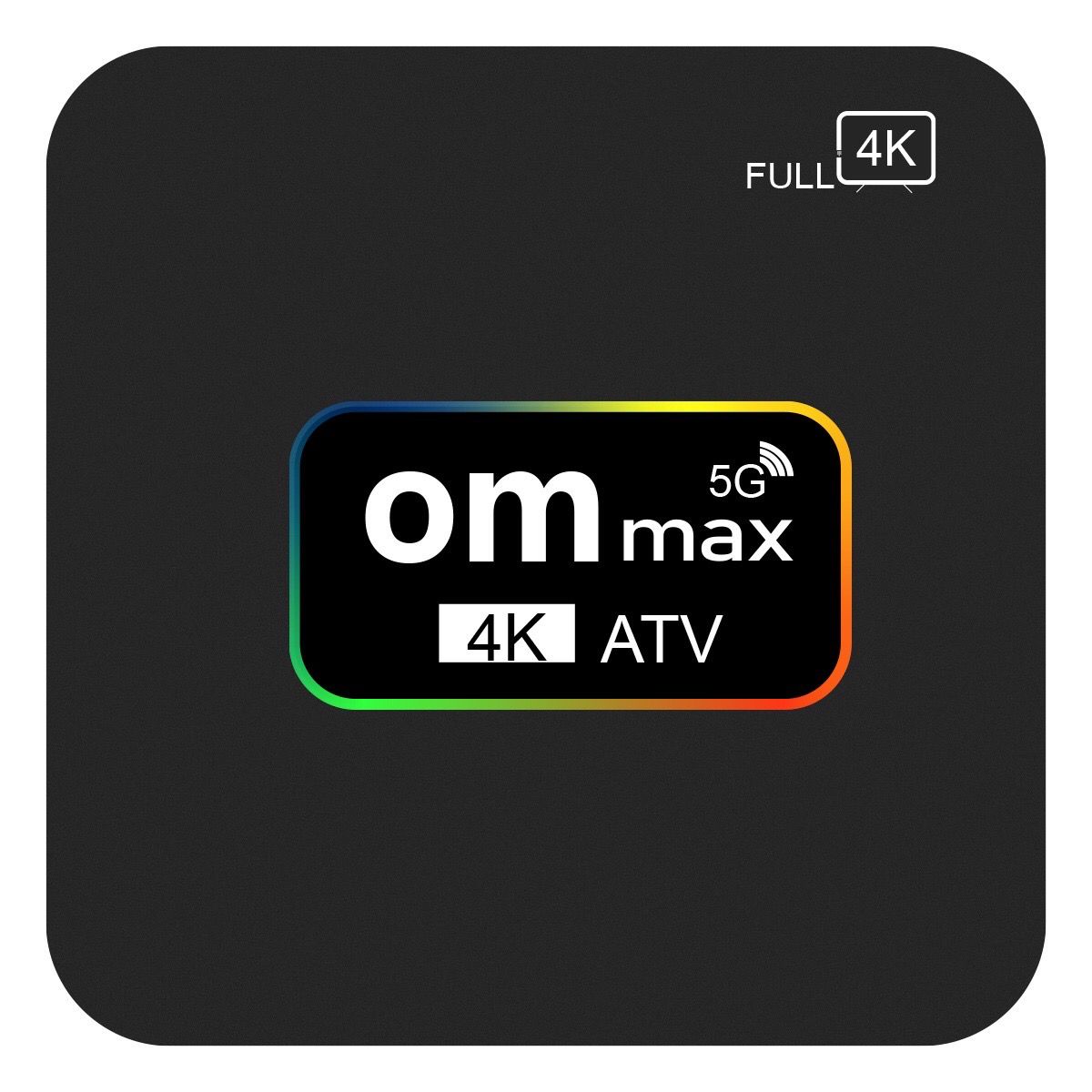 OM MAX - 4K ATV - AMLOGIC - TV BOX