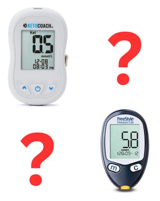 Blood Glucose vs Ketone Test Strips - the Difference