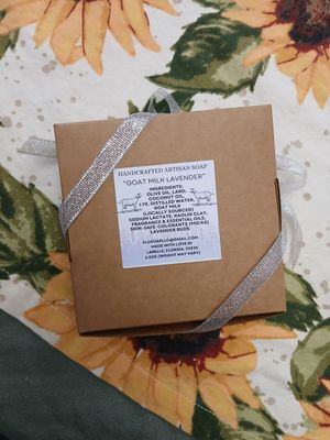 Single Soap Gift Box (Scent: Lavender)
