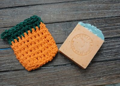 Soap Saver Sock (Orange)