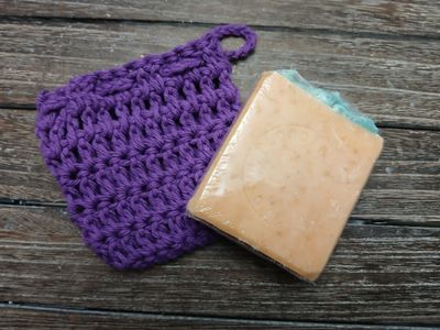Soap Saver Sock (Purple)