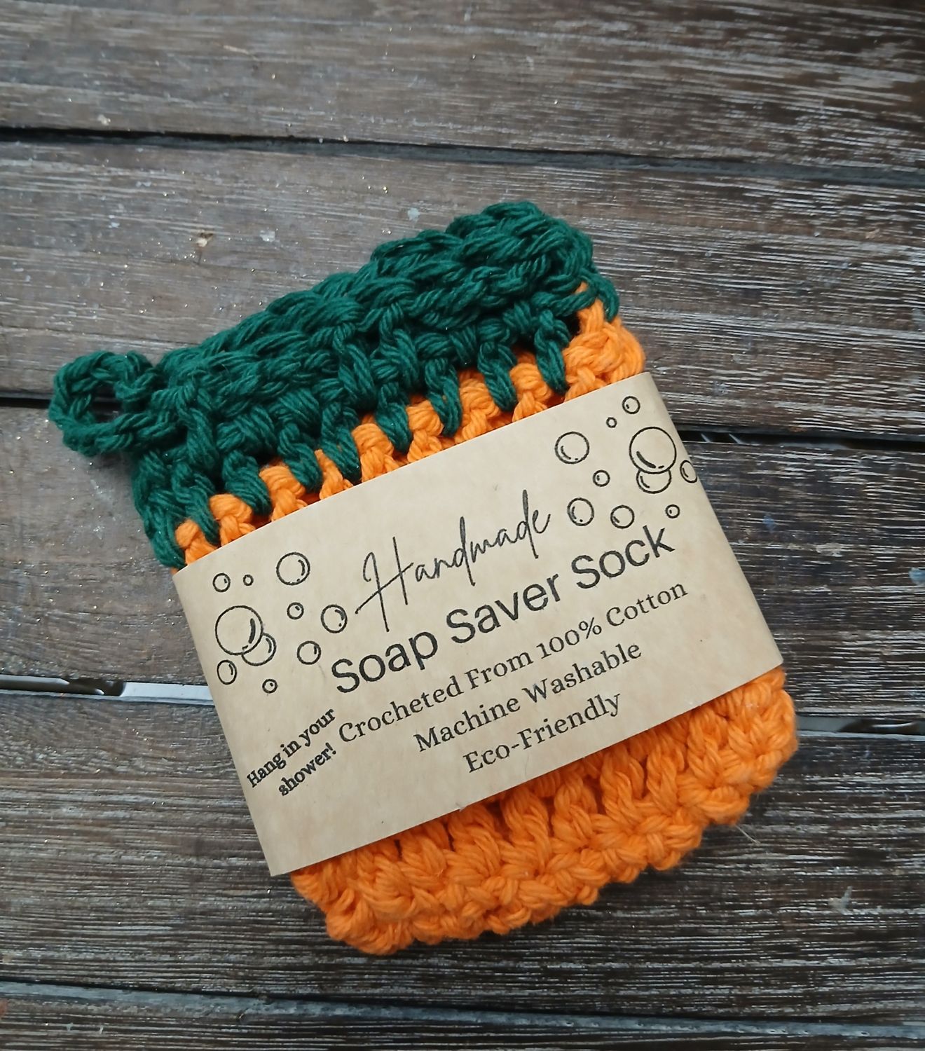 Soap Saver Sock (Orange)