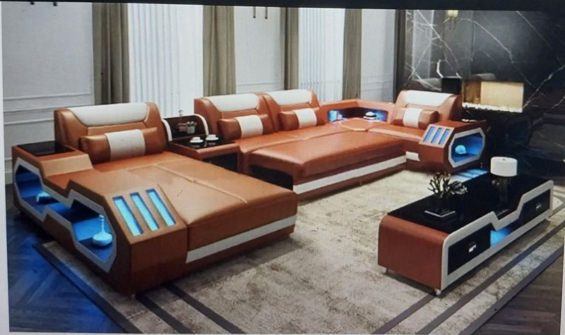 Smart Leather Sectional Sofa