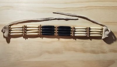 Choker - Deer Bone &amp; Buffalo Horn