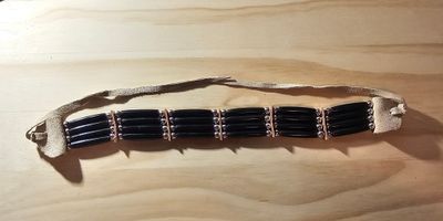 Choker - Black Buffalo Horn