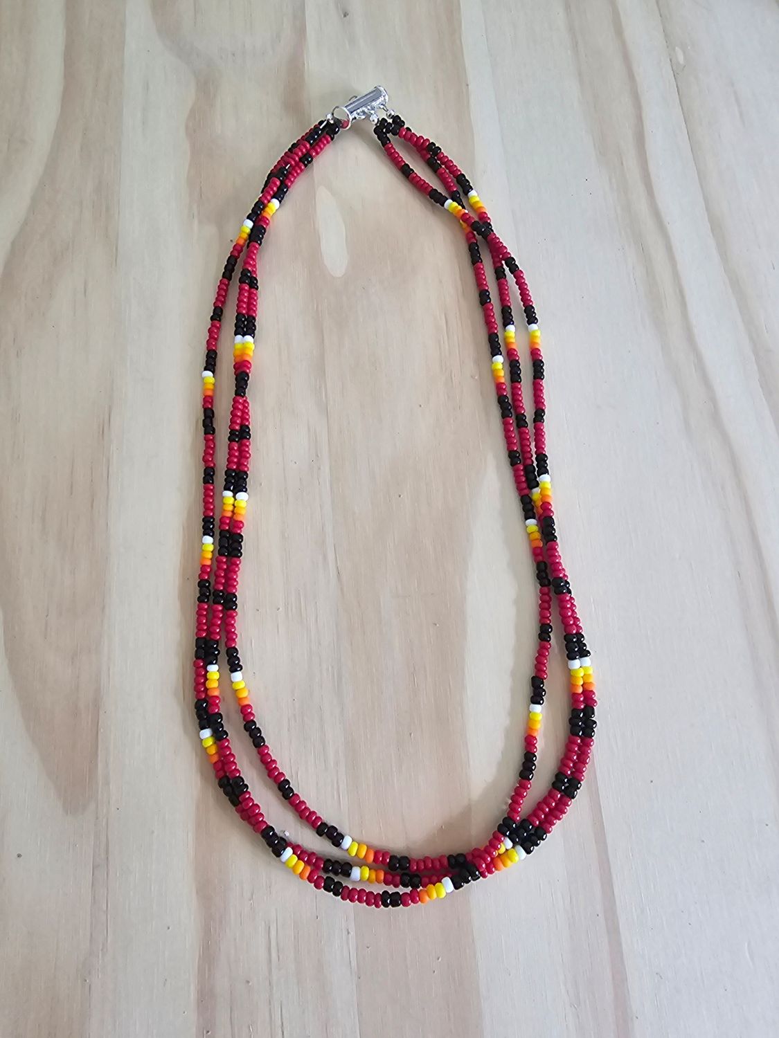 3-Strand Necklace - Half Fire