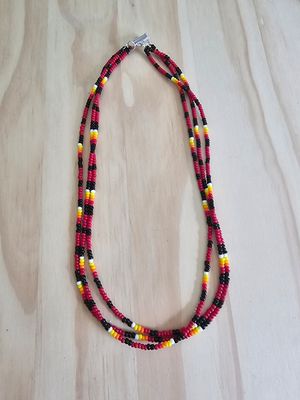 3-Strand Necklace - Half Fire
