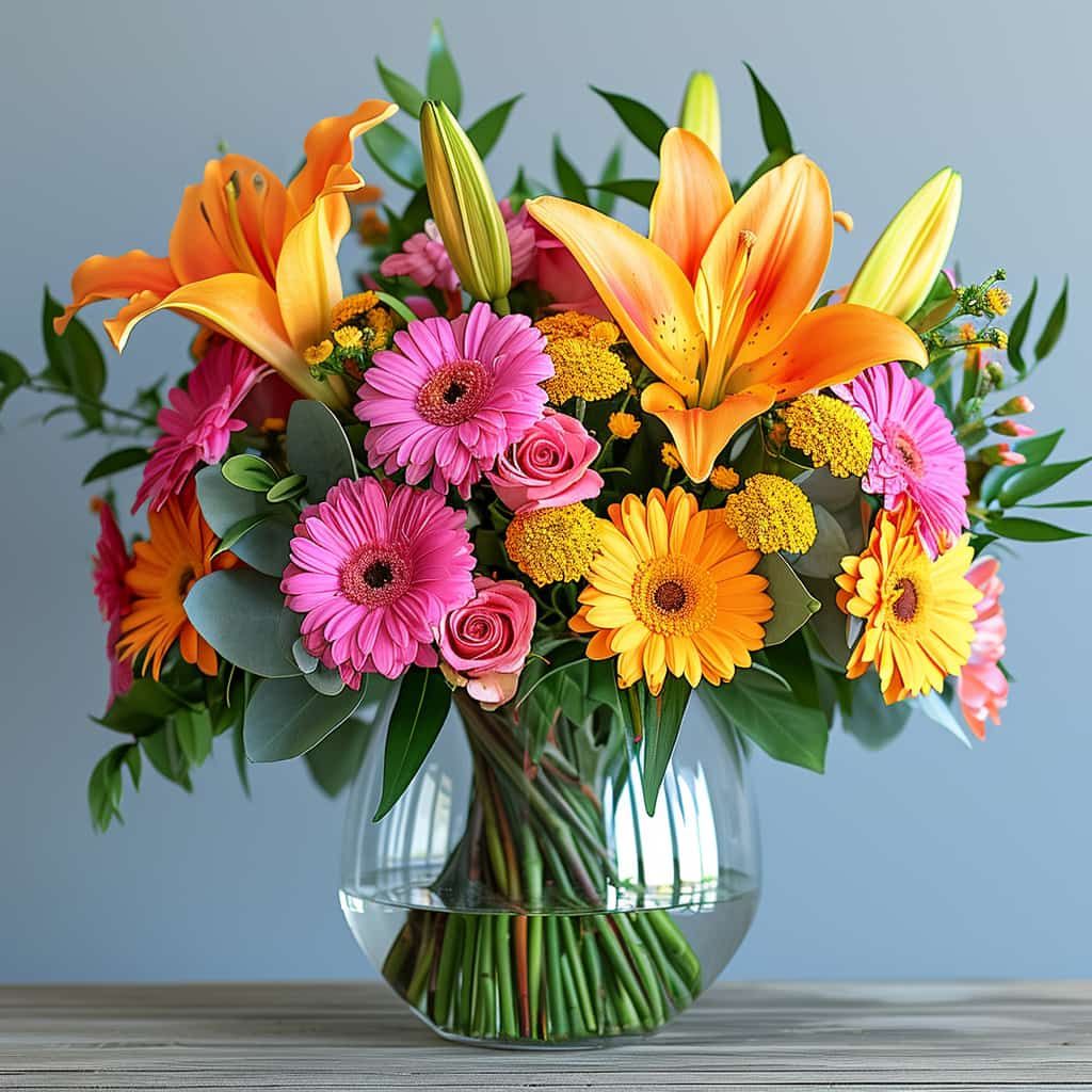 Starburst Splash Flower Arrangement