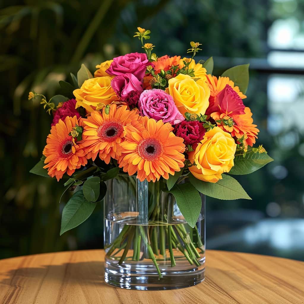Citrus Splash Flower Arrangement