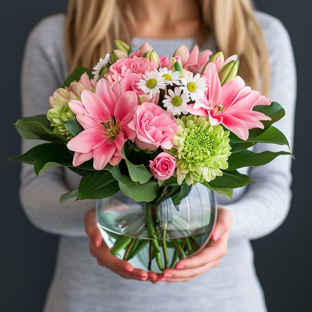 Perfect Posy Pink Flowers