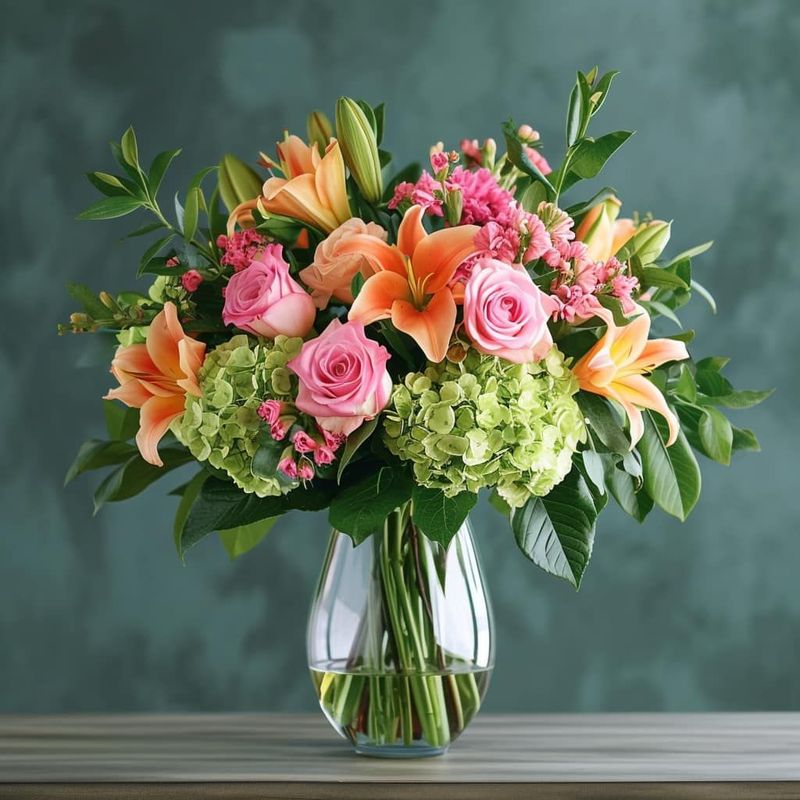 Fantasia Blush Flower Vase