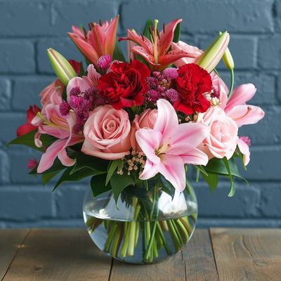 Elegant Mum Mixed Arrangement