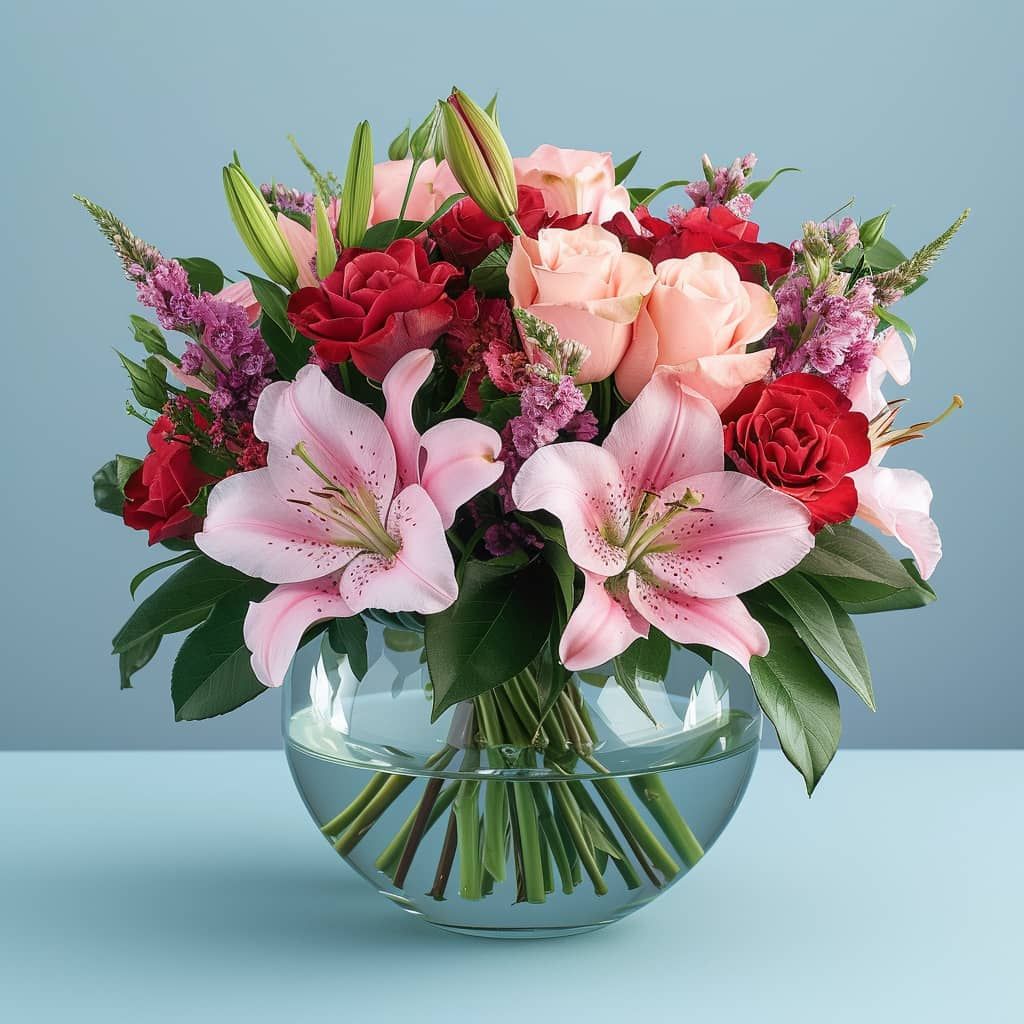 Elegant Mum Mixed Arrangement