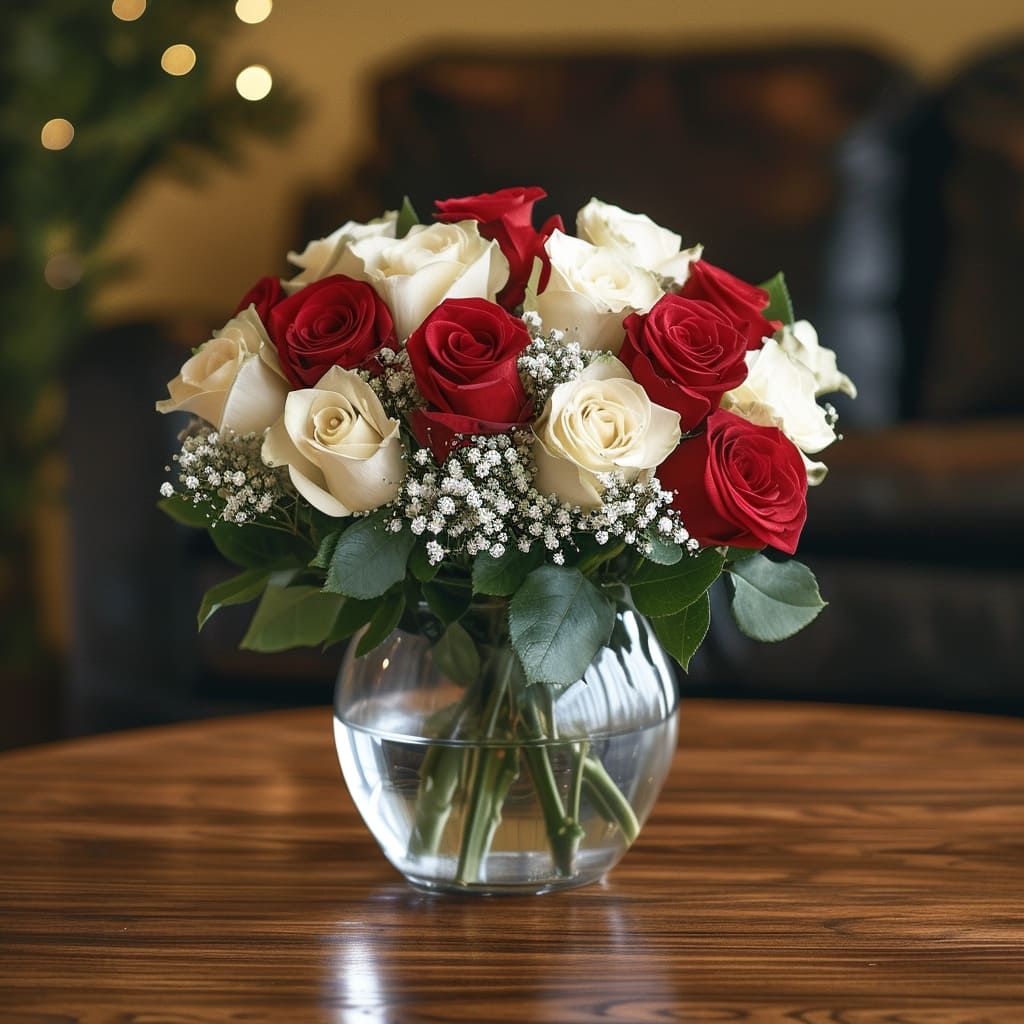 Christmas Joy Flower Arrangement