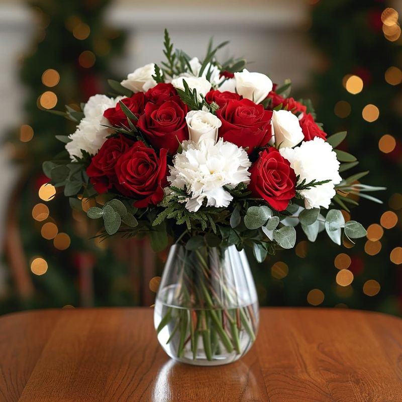 Hugs at Christmas Flower Arrangement