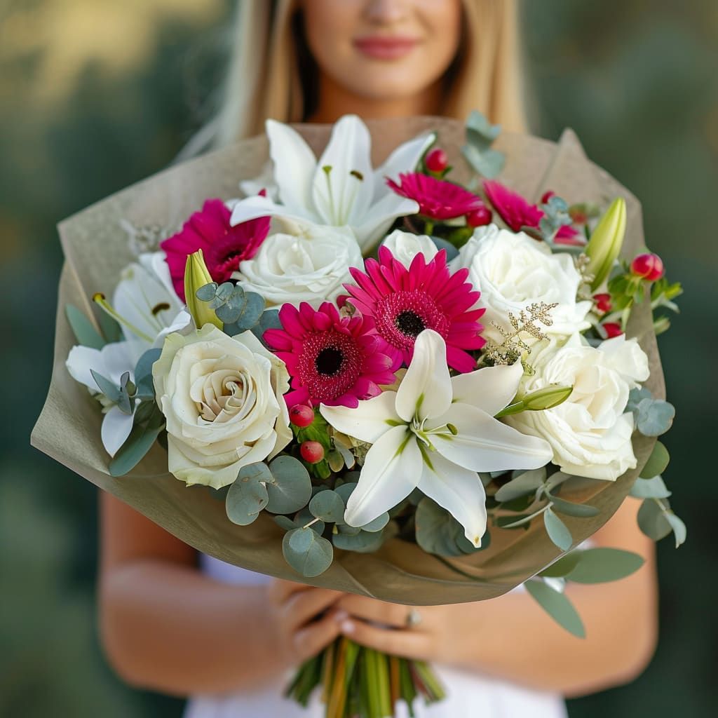 Vivid Flower Bouquet
