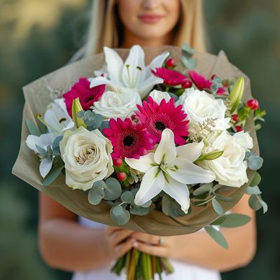 Vivid Flower Bouquet