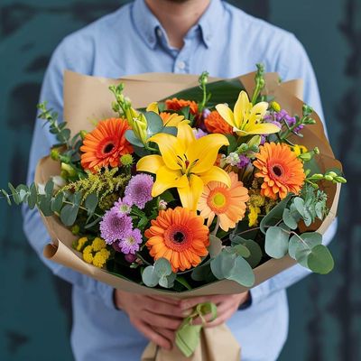 Bright Lights Flower Bouquet