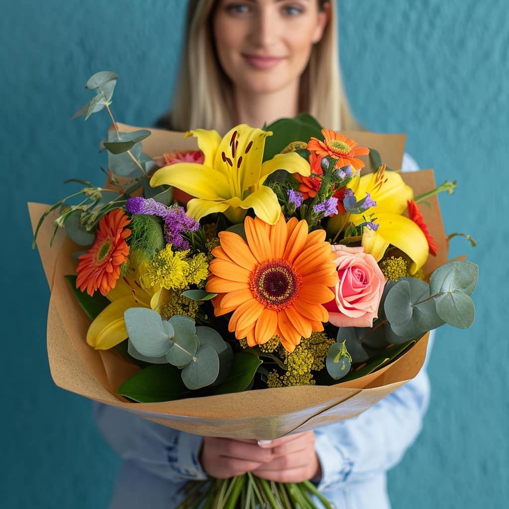 Bright Lights Flower Bouquet
