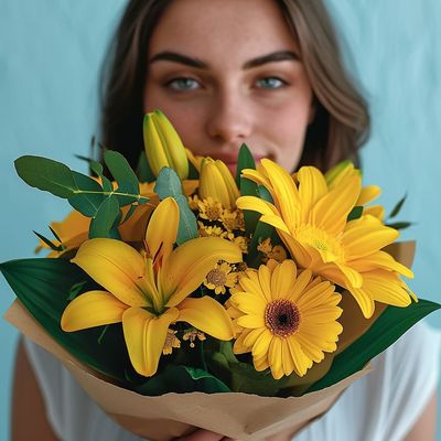 Sunny Spot Flower Bouquet
