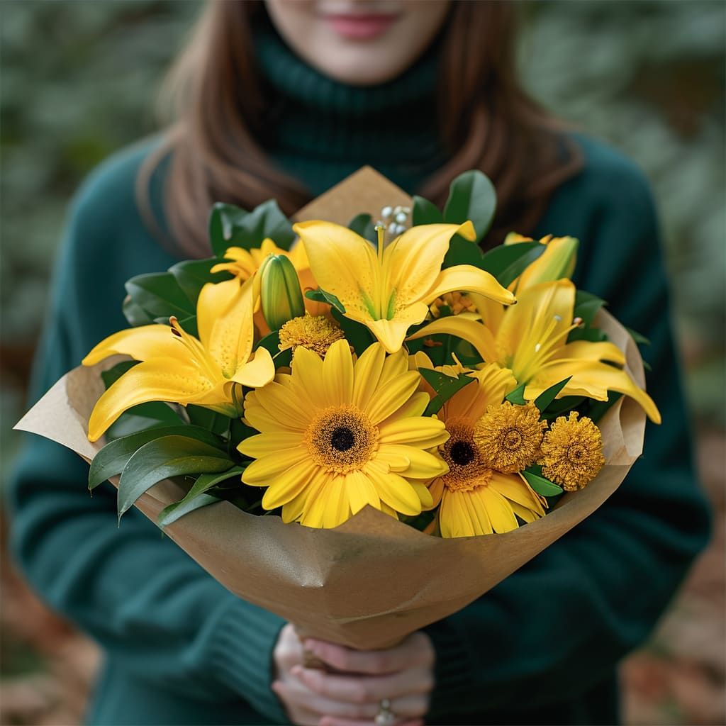 Sunny Spot Flower Bouquet