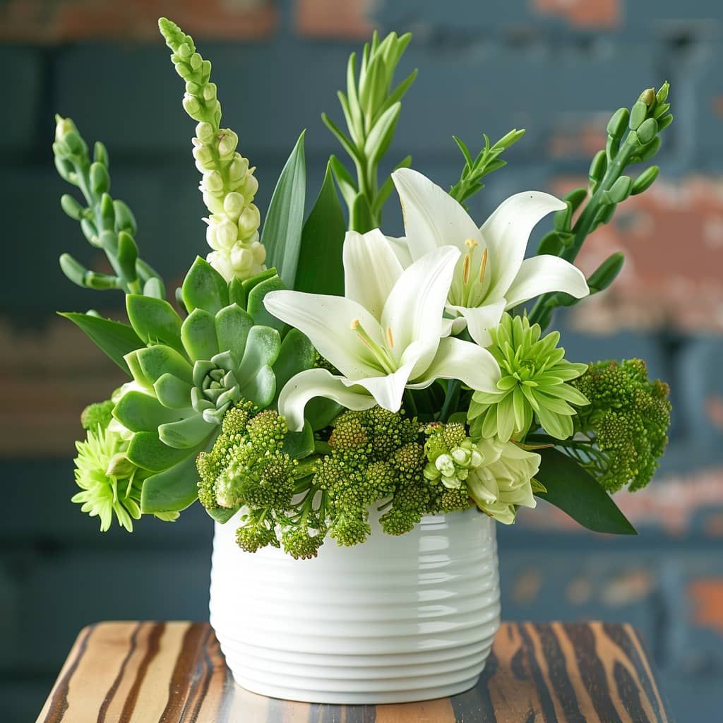 Artistic Angles Flower Arrangement