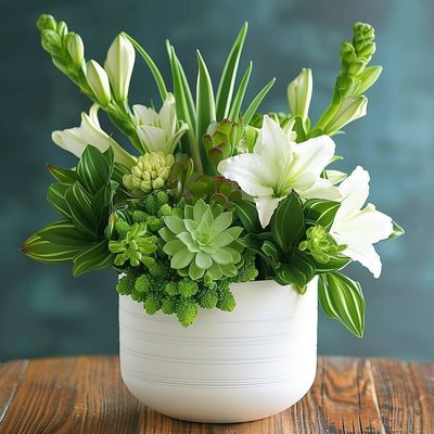 Artistic Angles Flower Arrangement
