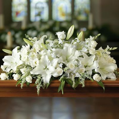 Bountiful Memories Sympathy Flower