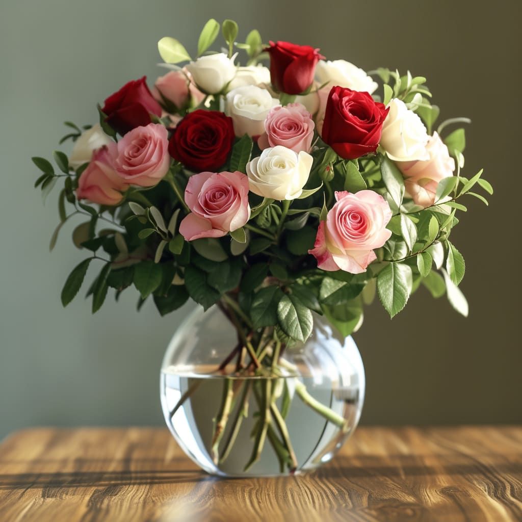 Cupid's Creation Vase Arrangement