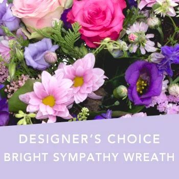DC Bright Sympathy Wreath