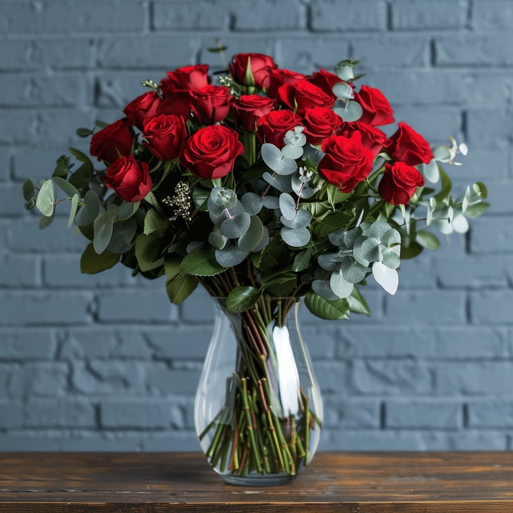 Eternal Love Red Roses