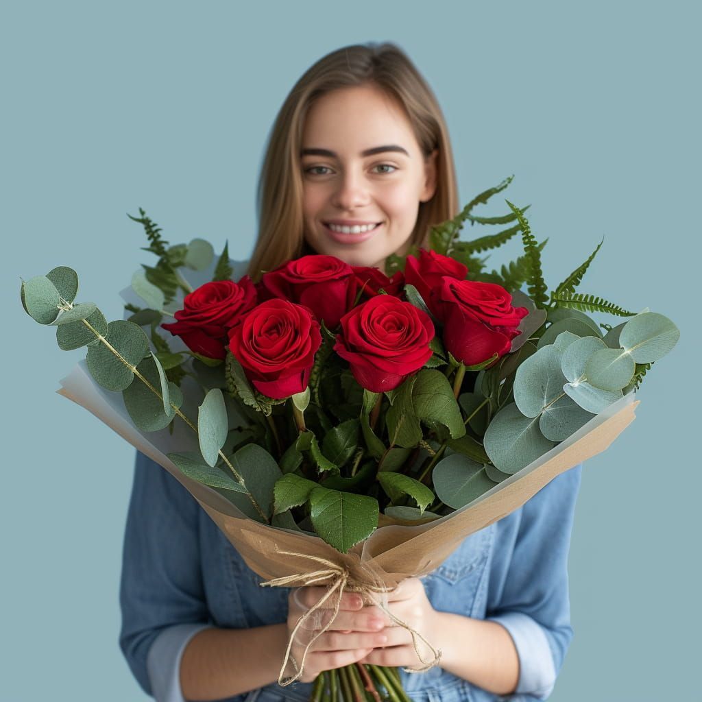 Fall in Love Rose Arrangement