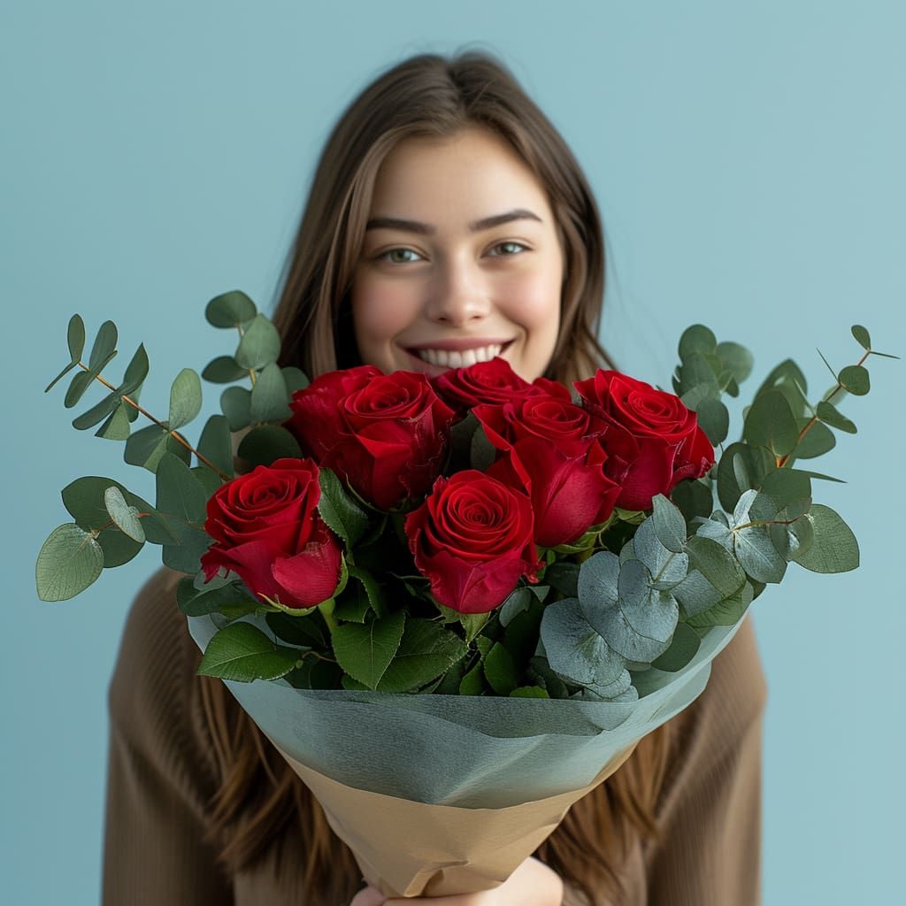 Fall in Love Rose Arrangement