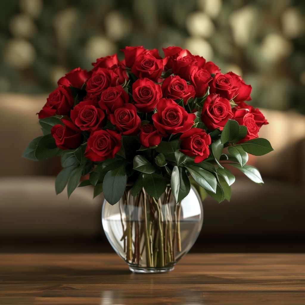 Love and Devotion Rose Arrangement