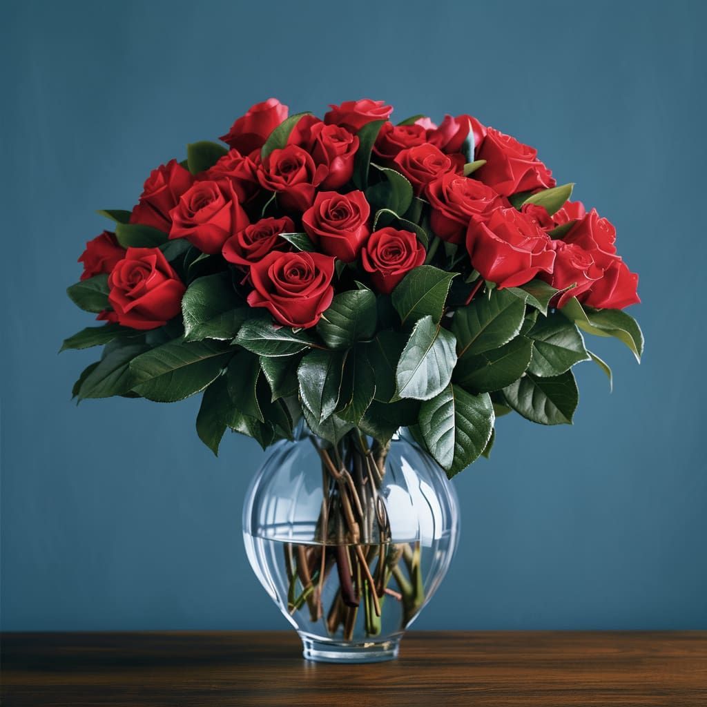 Love and Devotion Rose Arrangement