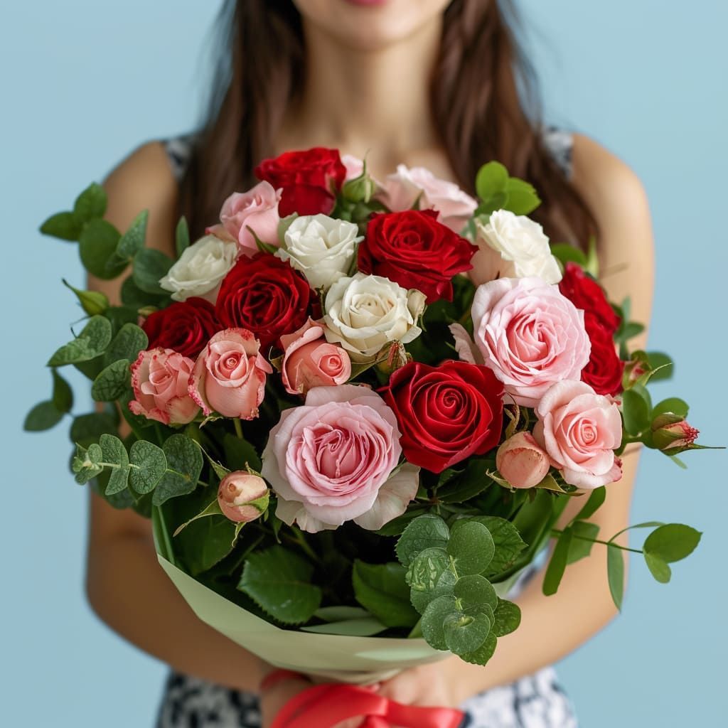 Love Letters Rose Bouquet
