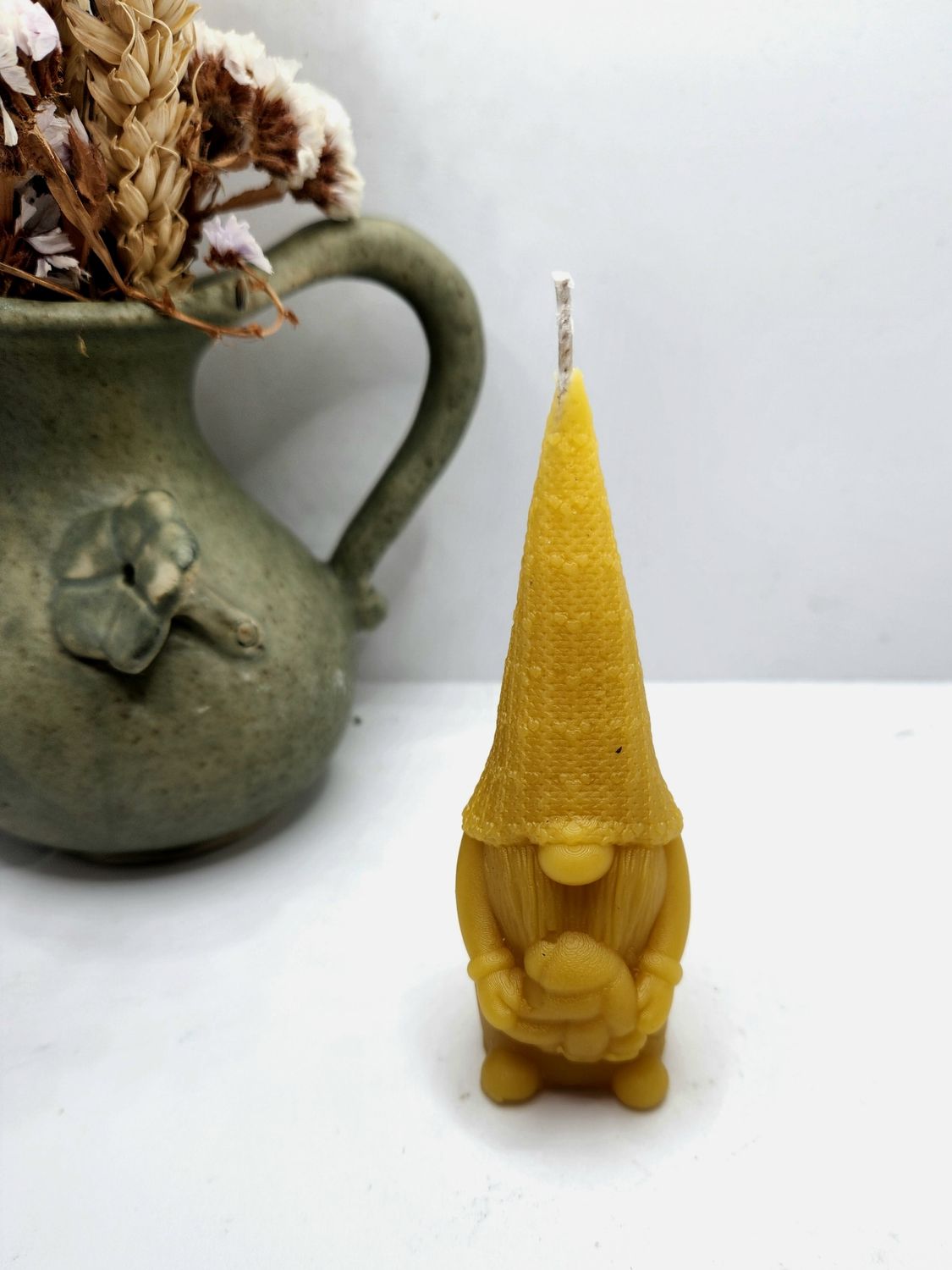 Gnome with basket