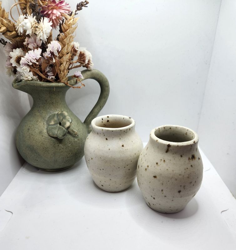 Pottery vases