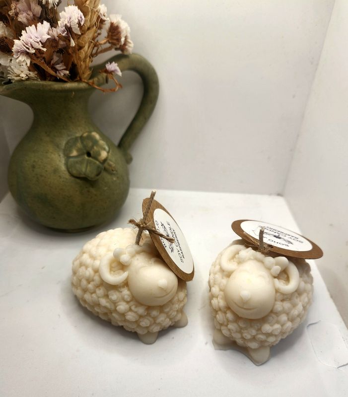 Sheep soy wax