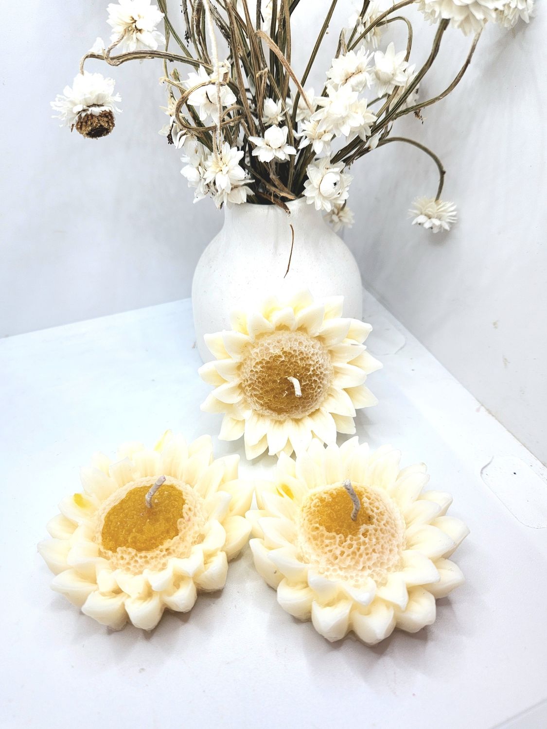 Soy candle daisy