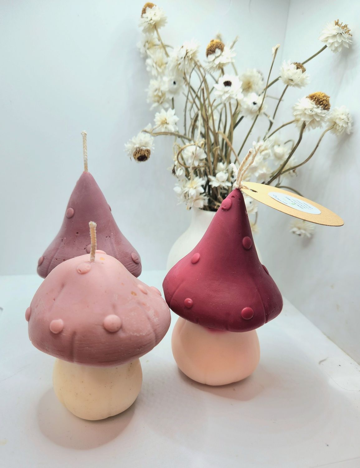 Toadstool soy candle scented 