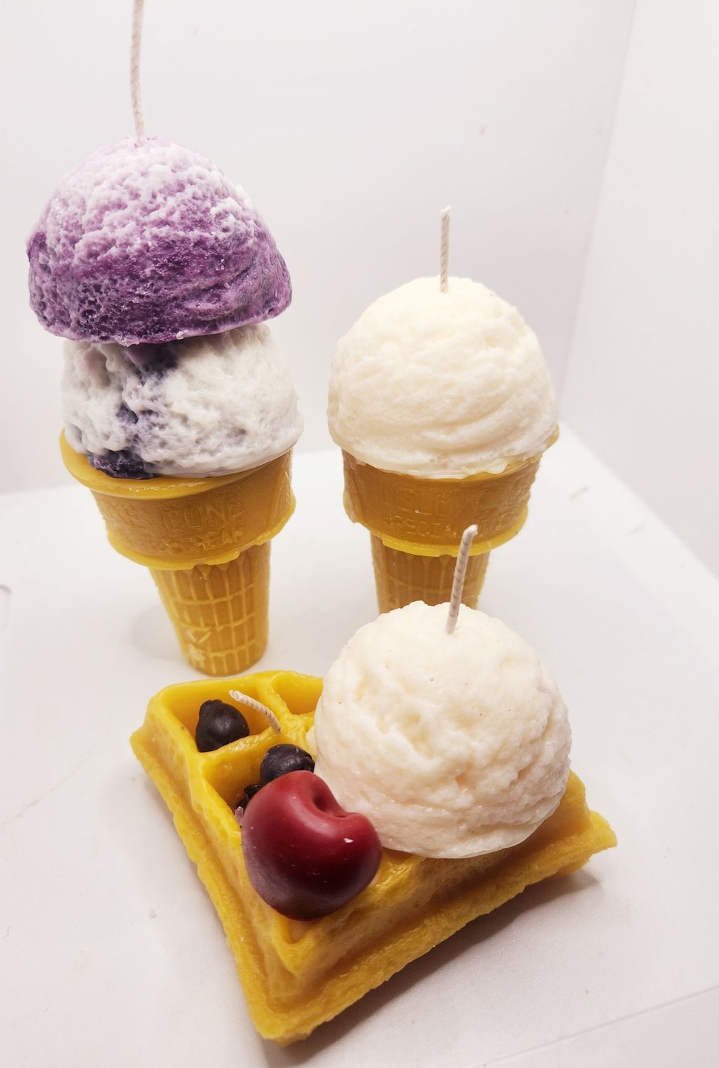 Ice cream candles