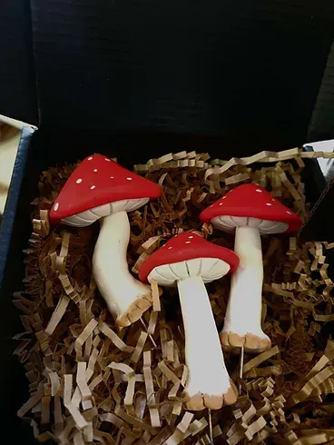 Pot plant ornaments ( pack of 3 )