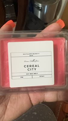 Cereal City Wax Melt