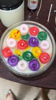 8oz Fruit Loops Candle