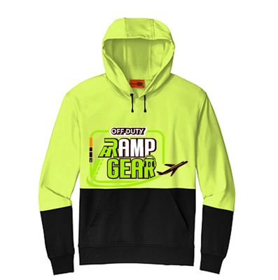 Logo Ramper off Duty High Vis Hoodie
