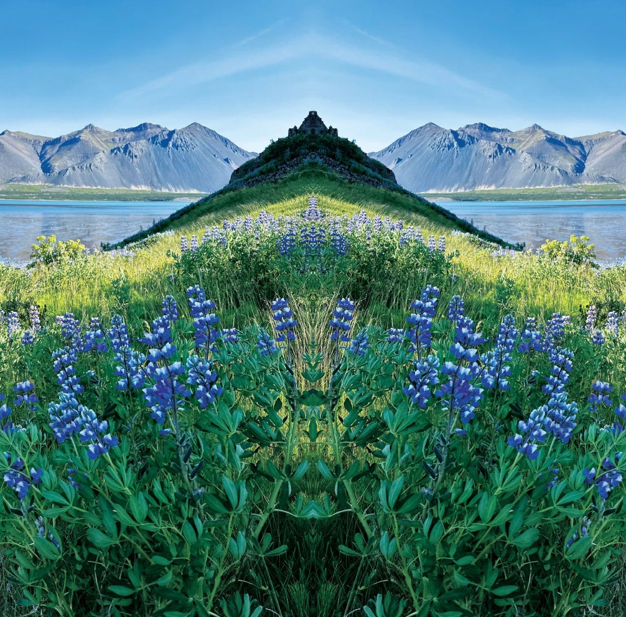 Borgarnes - 80x80 cm - limited of 3