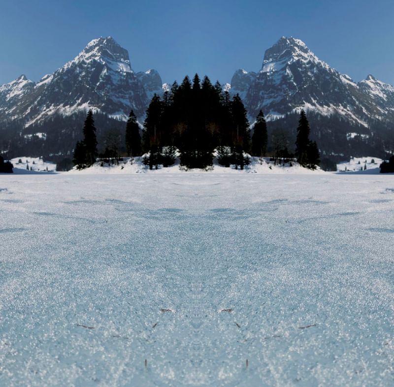 Näfels, Switzerland - 80x80 cm - limited of 3