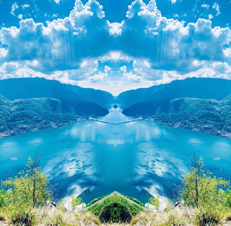 San Salvatore, Lugano - 40x40 cm - limited of 3